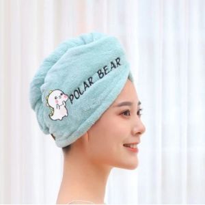 【Life Shop】Magic Quick Hair Dry Towel Microfiber Fast Absorb Quick drying Absorbent Shower Cap Baotou Ladies Dry Hair Cap Towel Tuala Rambut Dewasa Serap Air ES895