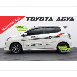 AG34 sticker agya stiker mobil stiker mobil sticker mobil agya cutting sticker mobil agya