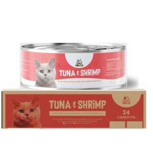 ToraCat Premium Tuna Wet Cat Food 80g x 24 | Cat Canned Food | High Protein | Tuna Salmon Chicken Shrimp Shirasu & Cranberry | Made in Thailand 80g x24