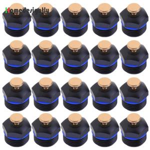 [Homedesigntly]20pcs 1/2 Inch Drip Head for Agricultural Watering Green Nozzle with Long-lasting Material
