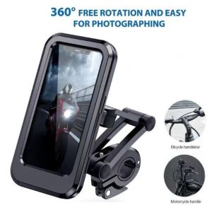 Adjustable Waterproof motor Motorcycle Bike CP Phone Holder Case stand Cell Phone
