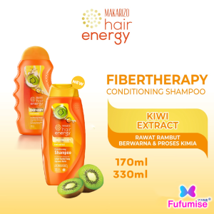 MAKARIZO Hair Energy Shampoo Botol (170ml & 330ml) Shampo Sampo Pembersih Rambut 2in1 (BPOM)