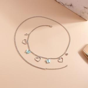 💕 Store opening 💕 Fashion Butterfly Hollow Heart Body Waist Chain For Women Jewelry Party Accessries Gifts