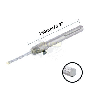 160/220/350/400/500/600mm Round Rod SDS Plus Shank Concrete Wall Hole Saw Connecting Rod For Electric Hammer Drill Bit