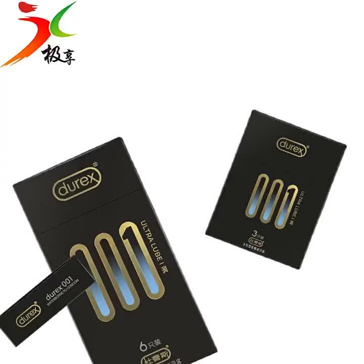 [ Fast Shipping ] Durex 001 Ultra-Thin Condom 3 Condom Only 6 Family Planning Supplies with Polyurethane Sleeve Only
