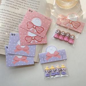 Minwen 100pcs có thể gập lại bao bì thẻ giấy Bow thẻ cho handmade trang sức bán lẻ treo tag hoa hiển thị các tông
