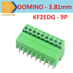 KF2EDG 3.81mm chân cong 9P