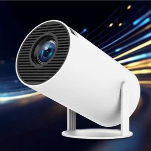 GOLDVAULT Bluetooth 5.0 Smart Projector Auto Correction WiFi 4K Projector Creative Compact Home Cinema Projector