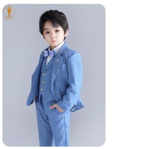 Set bộ vest TRAZ màu sáng xám xanh kem be(bụng bự tăng 2 đến 3 size)(áo vest +quần+sơ mi+nơ)