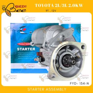 QB Toyota 2L 3L Engine STARTER ASSEMBLY 2.0KW 9Teeth 12V FYD-134-N KHYBRID BRAND