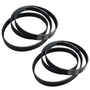 Pack of 2 Washer Drum Belt Washing Machine Maintenance Set Rubber Texture Replacement Belt Drive Belts Washer Belts