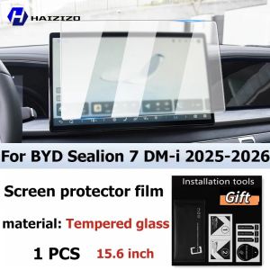 sapid Matte Anti‑Glare Tempered Glass Screen Protector Car Navigation Anti‑Fingerprint For BYD Sealion 7 DM-i 2025-2026 6P5H2