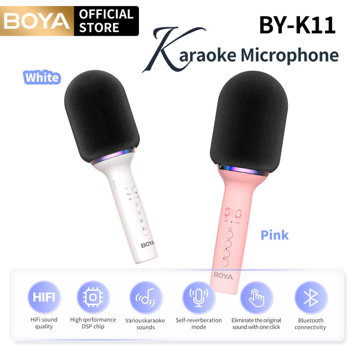 BOYA K11 Wireless Microphone Professional Karaoke Microphone