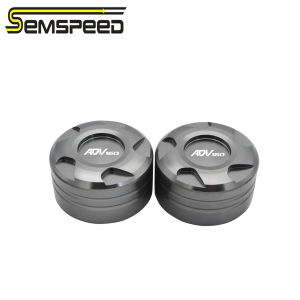 SEMSPEED Motorcycle CNC Windshield Adapter decorative Bolt Screws Cover For Honda ADV160 ADV 160 2022-2023 2024