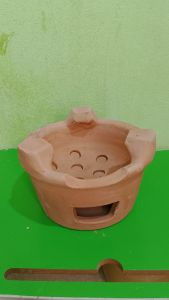 Lò nướng BBQ loại vừa 22 cm (cỡ gang tay ) bằng đất nung