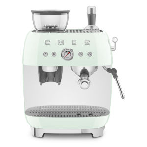 SMEG 50’s Retro Style Manual Coffee Machine - Pastel Green