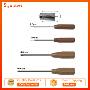 Cross Head Bone Screwdriver Fine Head Scrwdriver with Wooden Handle Stainless Steel Orthopedic Pet Instrument 2.0-6.0mm