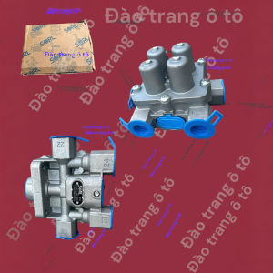 Chia hơi 4 núm thon howo SL theo xe 35150080390 hệ thống hơi khí xe ô tô howo đầu kéo