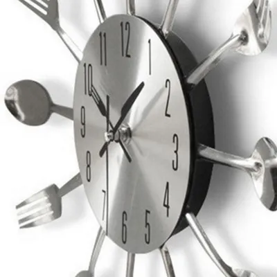💥Dream Best🔥 3D Kitchen Decorative Living Room Modern Large Metal Unique Wall Clock