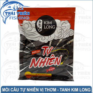 Mồi Câu Cá Tự Nhiên Vị Thơm Tanh Kim Long Gói 200g Dùng Câu Sông Tự Nhiên Hồ Dịch Vụ