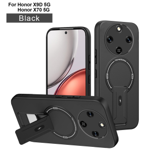 Skin-feel Silicone casing For For Honor X9d X70 X 9D 70 HonorX9d HonorX70 5G Phone Case Holder Drop Protection TPU Drop Protection Magnetic Back Cover For Honor X9D 5G