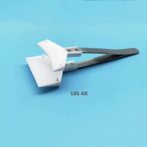btnx For semiconductor wafers and silicon chips PTFE wide-tip tweezers - acid and alkaline Q3P9R