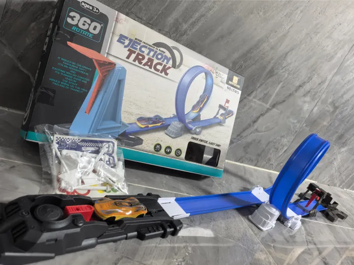 Little Buddy Hot Wheels Race Track Car Set Hotwheel Thomas Train Model ...