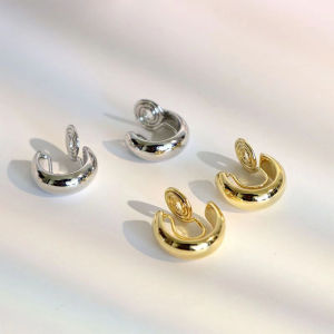 stormtime fE 1Pair Simplicity Temperament Ear Clips Vintage Cute Cartilage No Pierced Clip Earrings For Women Girls Jewelry Accessories Gifts