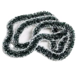 Tinsel Slinger Rumbai Hijau Salju 9 Cm Hiasan Pohon Natal 2 Meter Satuan Murah