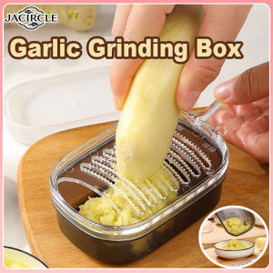 JACIRCLE Ginger Garlic Grinder Vegetable Cutter Basket Slicer Grater Kitchen Pengisar Bawang Putih Jahe 姜蒜研磨器