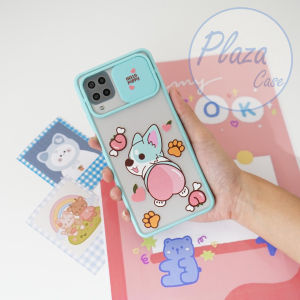 (KG 04) Softcase Slide For All Type OPPO a1k - a3s - a5s - a15 - a54 - a16 - a5 2020 - reno 4f - reno 6 4G/5G - a31 2020  | Case Lilac | Softcase Hp Kamera Protect | casing Hp Kamera Protect Geser | Case slide kamera protek | Softcase Pastel | Case Tali