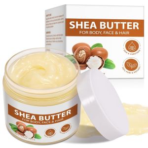 Shea Butter Raw Pure Natural Shea Butter for Face & Body with Vitamin A E and F Hand Cream Long-Lasting Hydration & Deeply Moisturizing for Dry Cracked Skin SkinCare Keeps Skin Healthy 7.8 oz