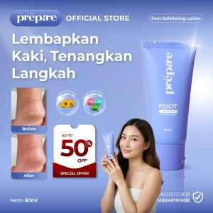 PREPARE Foot Cream Penghalus Tumit Kaki Obat Kapalan Krim Kaki Pecah dan Kering Callus Remover