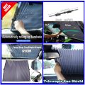 Telescopic Sunshield Kaca Mobil Anti Silau Panjang 65cm Sun Shield Tirai Kaca Depan Pelindung Panas. 