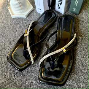 Sandal Wanita-terbaru-Sendal Korean Stayle-Sendal Wedges Ringan Sangat Empuk Free Box