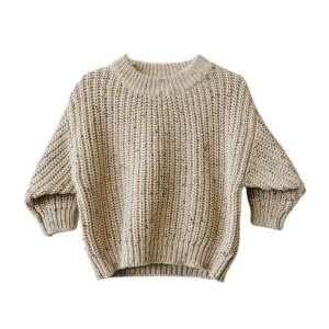 Autumn Baby 0-6Y Boys Girls Knit Sweater Clothes Toddler Infant Kids Knitwear Cotton Soft Winter Long Sleeve Baby Pullover Tops