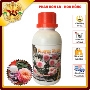 Phân Bón Lá Hoa Hồng Flower Power:  Mập Thân Xanh Lá Hoa To Phục Hồi Cây Cẵn Cỗi