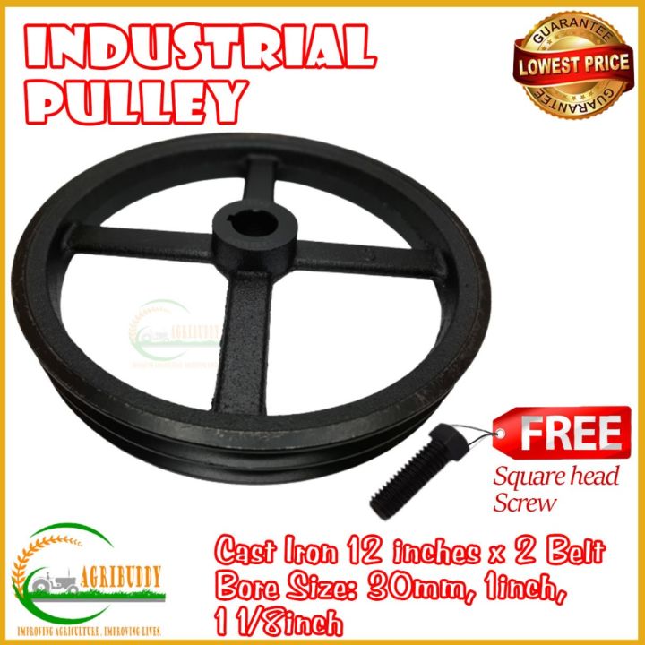 12 inch v belt pulley best sale