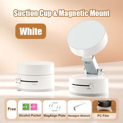 Car Phone Holder Universal 360 ° Rotatable Large Truck Extended Suction Cup Fixed Shockproof Windshield Dashboard Mounted Phone Holder