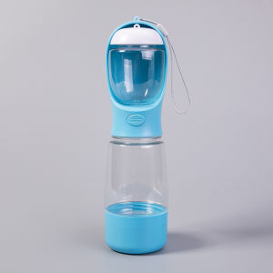 in-1 PortableWater Bottle for Dogs & Cats Outdoor Walking Travel Dispenser