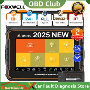 FOXWELL GT60 OBD2สแกนระบบ24ฟังก์ชั่นรีเซ็ตน้ำมัน/CVT/Injector Coding/TPMS/เกียร์การเรียนรู้/DPF/วัดระยะทาง/EPB/TPS รถ EOBD Bluetooth Diagnoctic เครื่องมือสแกนสำหรับ Toyota perodua Proton Honda Professional Full Automotive Scanner