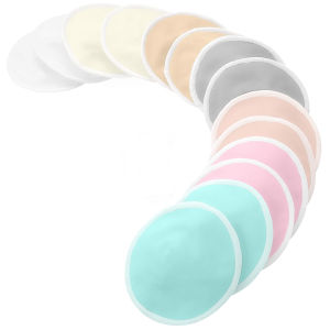 Bamboo Nursing Breast Pads Washable Pads Breastfeeding Pads for Maternity Reusable Breast Pads for Breastfeeding