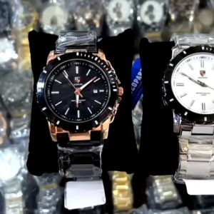 Jam Tangan Pria Elegan & Terlaris: Jam Tangan Pria Rantai Stainless Steel