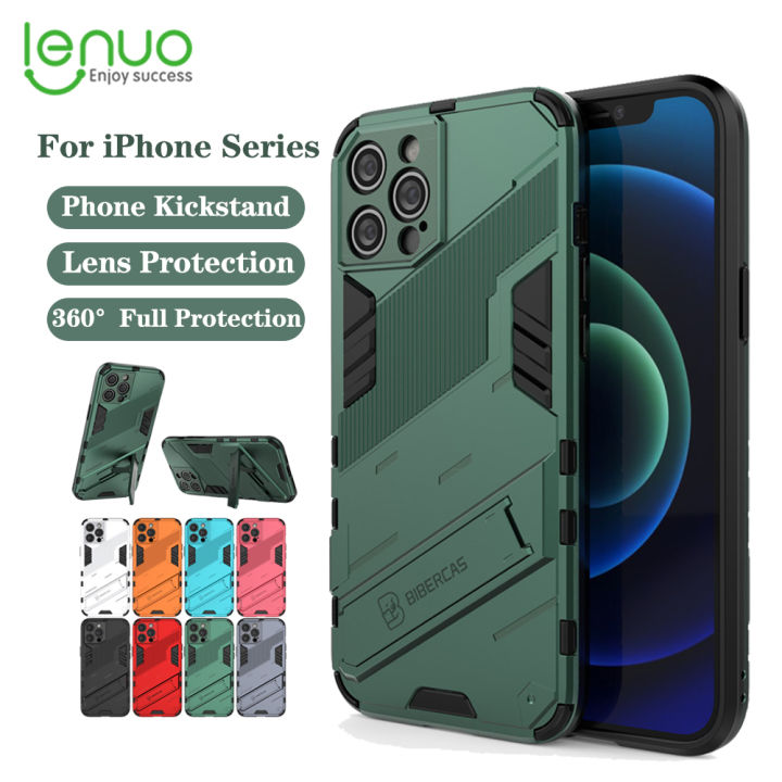 Lenuo Punk-Casing For iPhone 12 Pro Max 12 mini 11 Pro Max