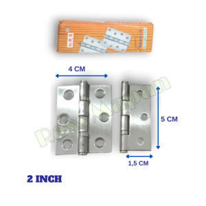 1 Pasang Engsel Tipis SS Bearing HSI