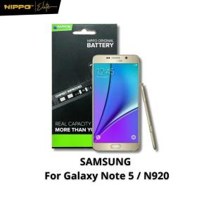 Hippo Baterai Samsung Galaxy Note 5 / N920 3000mAh Original Cell Battery Batere Batrai