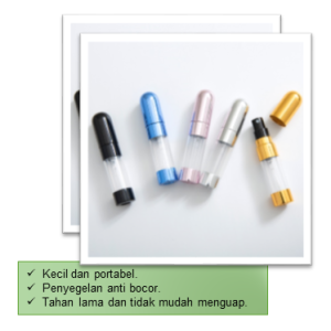 Botol Kaca Parfum Refil Mini Travel Size Perfume Isi Ulang Spray 5ml Bottle Portable untuk Souvenir Hampers