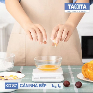 Cân Điện Tử Bếp Tanita KD-187: Siêu Thịt Gọn Siêu Chính Xác 1g – Bí Quyết Món Ngon "Đúng Mức" trong Bếp Gia Đình Việt Nam