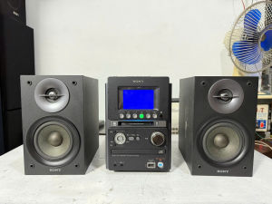 Dàn Nghe Nhạc Bãi Nhật Sony HCD - W35 hắc công tử mới cáo hát cực hay sài điện 110v