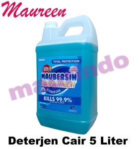 [✅COD] MAUBERSIH Sabun Deterjen Cair 5L Sabun Cuci Baju Laundry Antibacterial